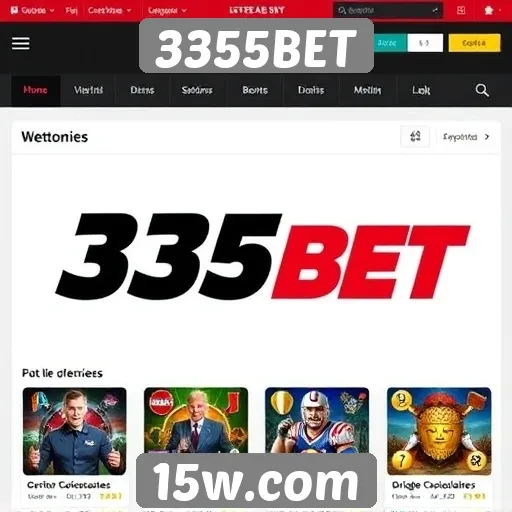 Comparação do 3355BET com concorrentes do setor